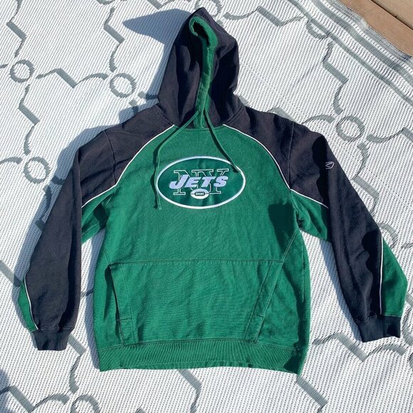New York Jets Reebok Pullover Hoodie - Picture 1 of 8
